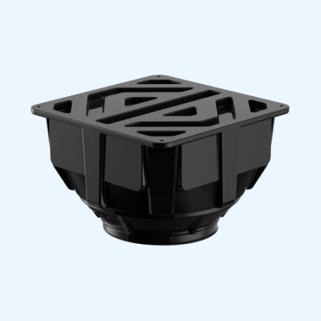 КОД 2 H600 Колодец оперативного доступа с крышкой D 560 мм Полимер